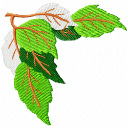Flowers And Tree Embroidery Design 9 Flowers And Tree Embroidery Design 9